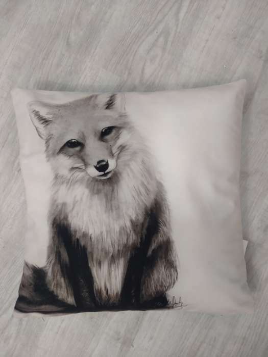 Фотография покупателя товара Наволочка декоративная Этель «Лиса» 40×40 см, велюр - Фото 4