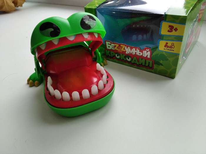 Фотография покупателя товара Настольная игра на реакцию «Безумный крокодил», от 1 игрока, 3+ - Фото 59