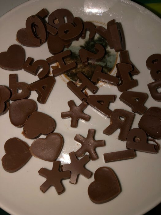 Фотография покупателя товара Форма для шоколада Доляна «Плитка», силикон, 21×11 см, 12 ячеек (2,7×3,9 см), цвет коричневый - Фото 5