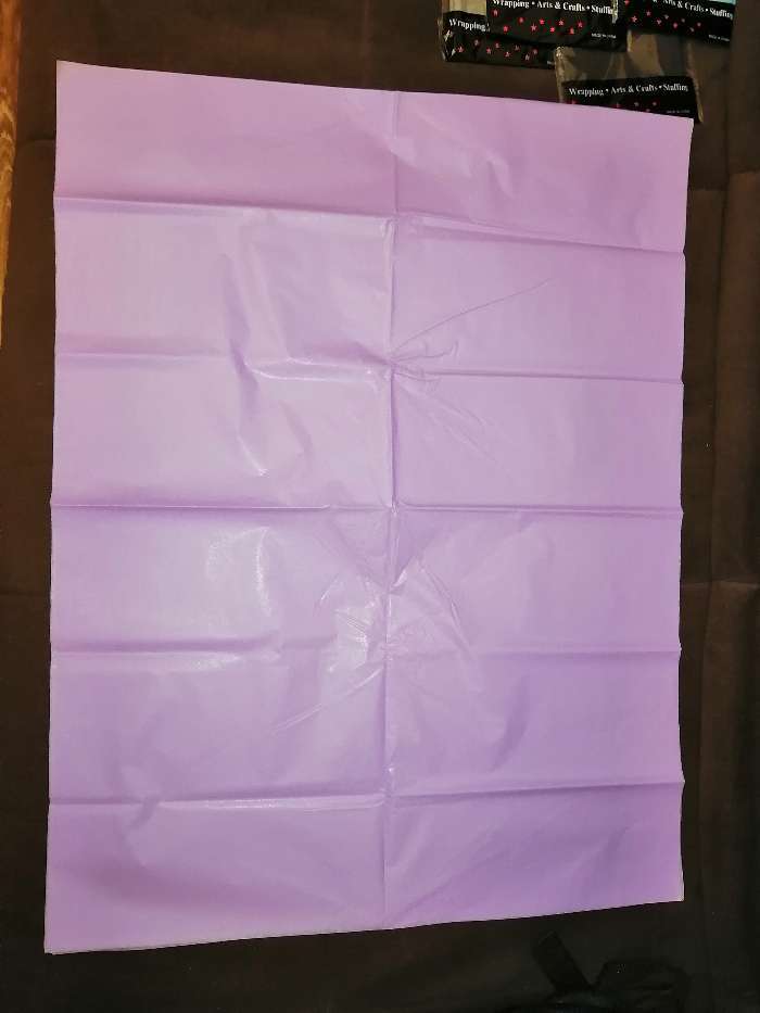 Фотография покупателя товара Бумага упаковочная тишью, сиреневый, 50 х 66 см - Фото 9