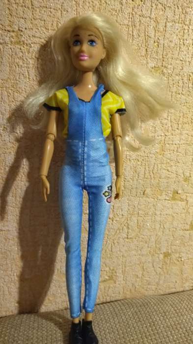 Фотография покупателя товара Набор для создания одежды для кукол «Я модельер: Джинсовая мода» - Фото 4
