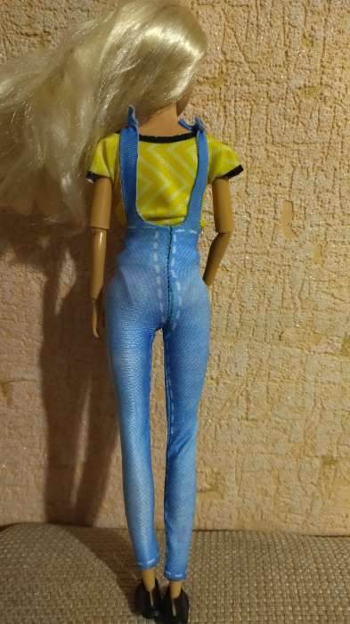 Фотография покупателя товара Набор для создания одежды для кукол «Я модельер: Джинсовая мода» - Фото 2