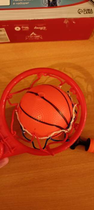 Фотография покупателя товара Баскетбольная стойка, 85 см, Тачки Disney - Фото 1