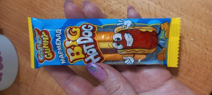 Фотография покупателя товара Мармелад жевательный HOT DOG, 18 г - Фото 4
