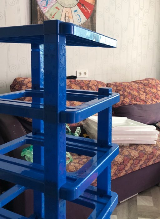 Фотография покупателя товара Комод детский №16, 5 секций, цвет синий
