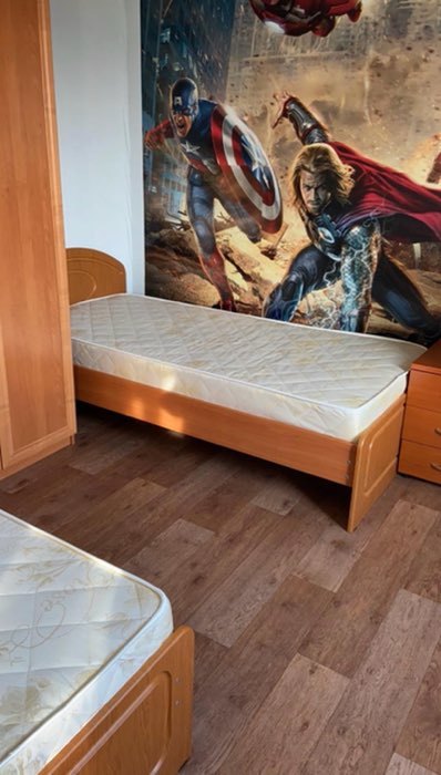 Фотография покупателя товара Кровать «Венеция 1», 900х1900, цвет вишня оксфорд - Фото 1