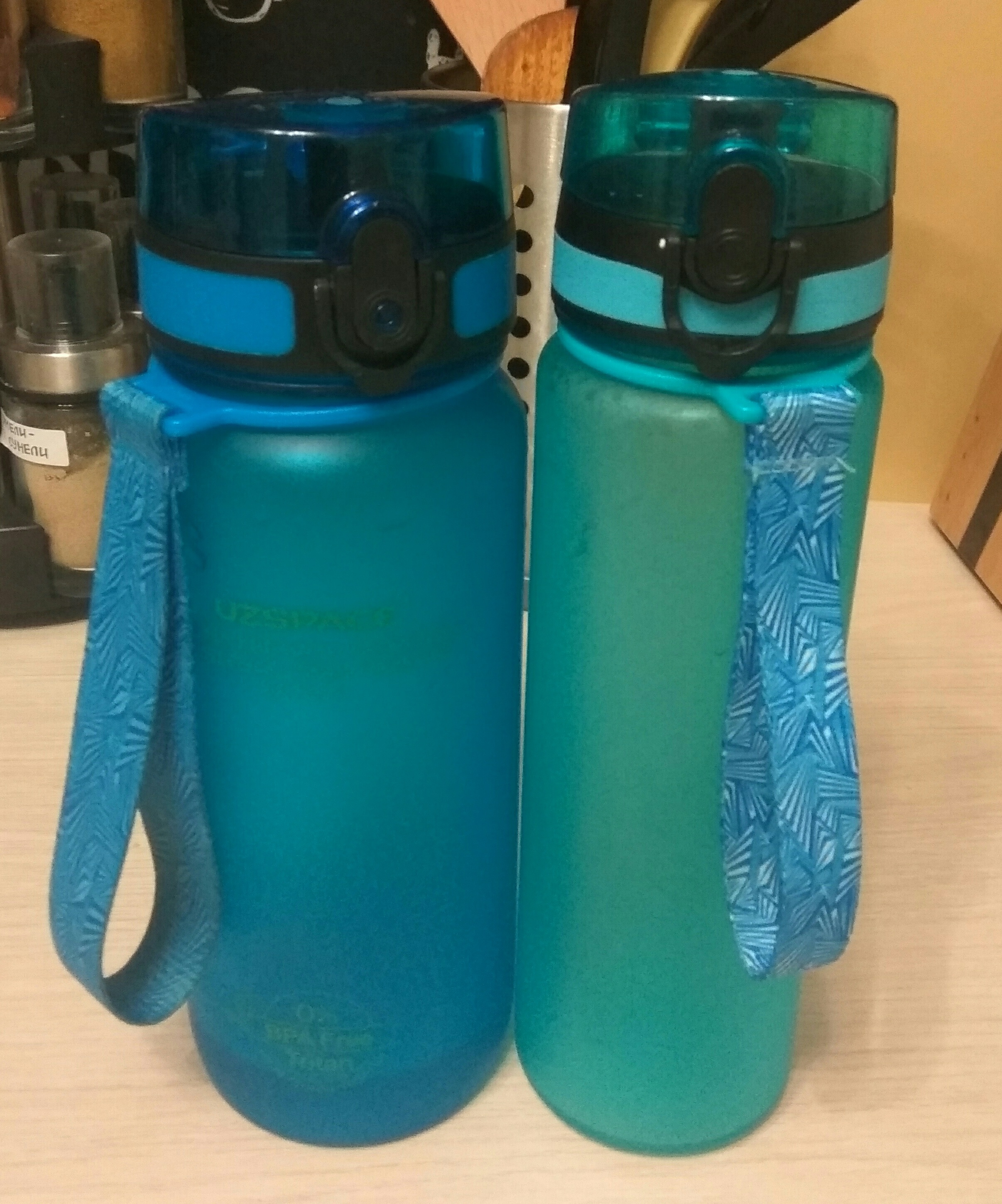 Фотография покупателя товара Бутылка для воды, 600 мл, 22.5 х 6 см - Фото 1