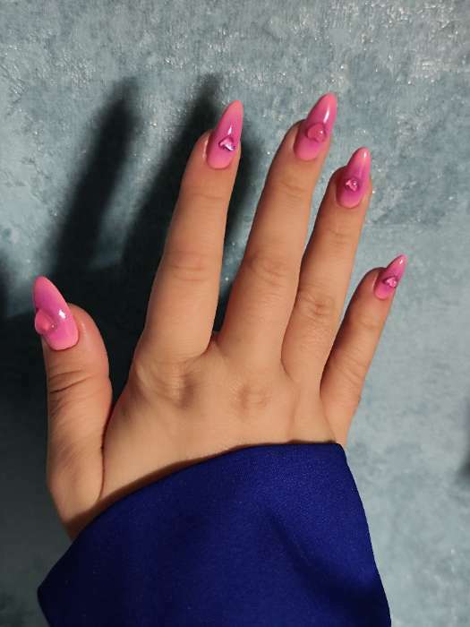 Фотография покупателя товара Гель лак для ногтей, «CLASSIC COLORS», 3-х фазный, 8мл, LED/UV, цвет пастельно-розовый (08) - Фото 6