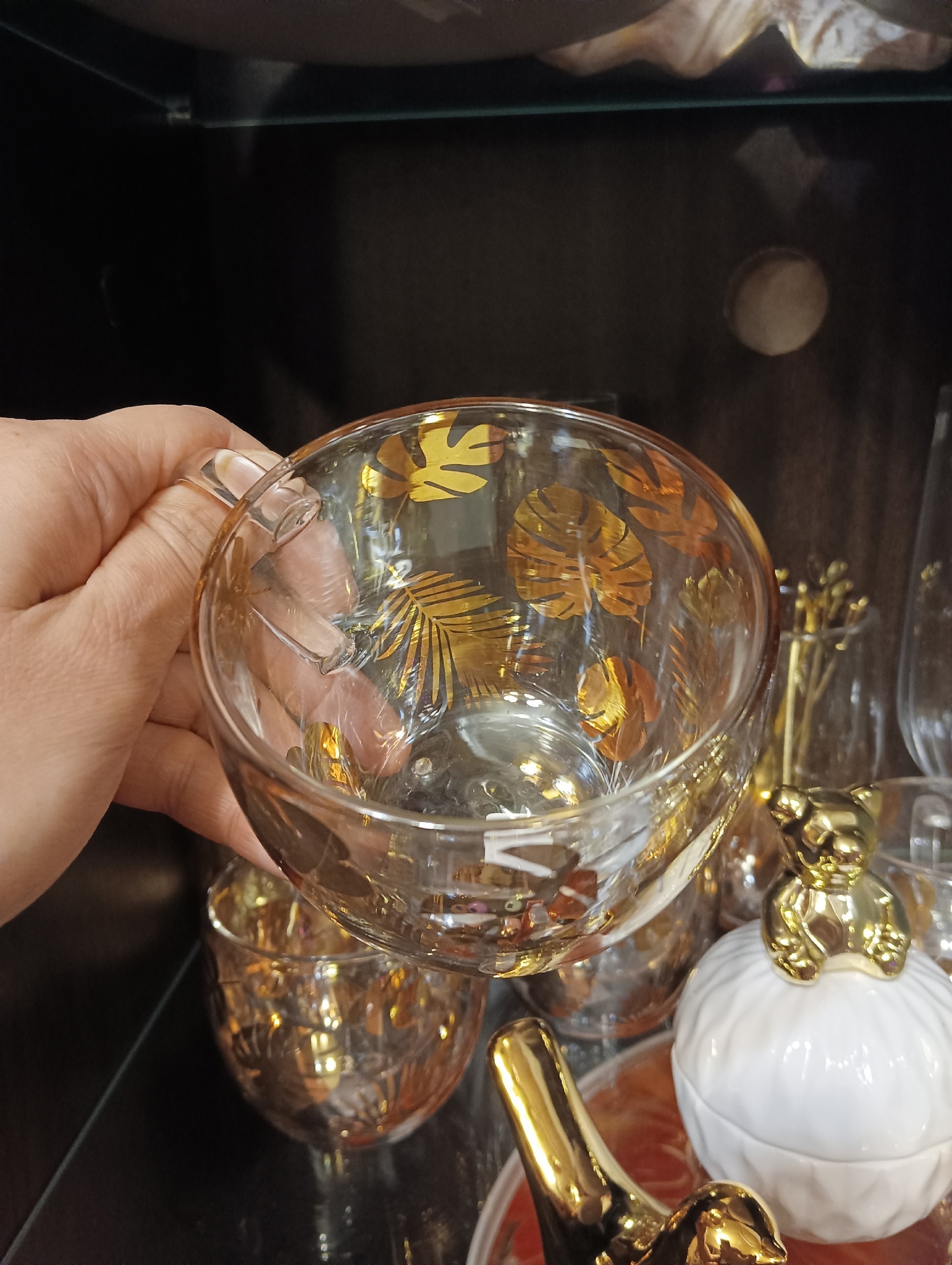 Фотография покупателя товара Кружка стеклянная с двойными стенками Magistro «Дуо. Тропики», 160 мл, 12,5×9×7,5 см