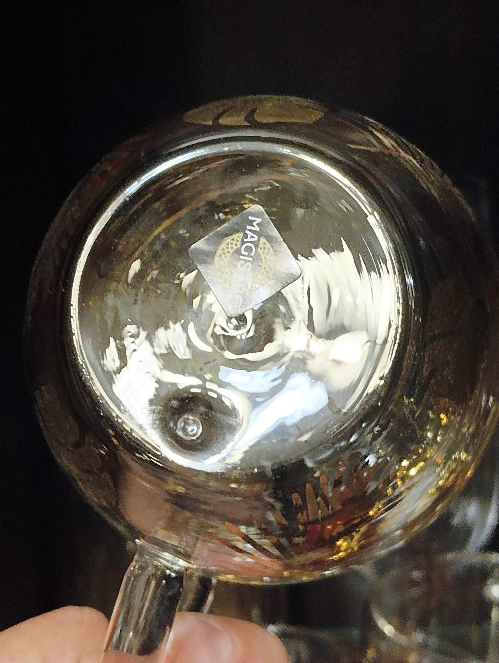 Фотография покупателя товара Кружка стеклянная с двойными стенками Magistro «Дуо. Тропики», 160 мл, 12,5×9×7,5 см - Фото 1