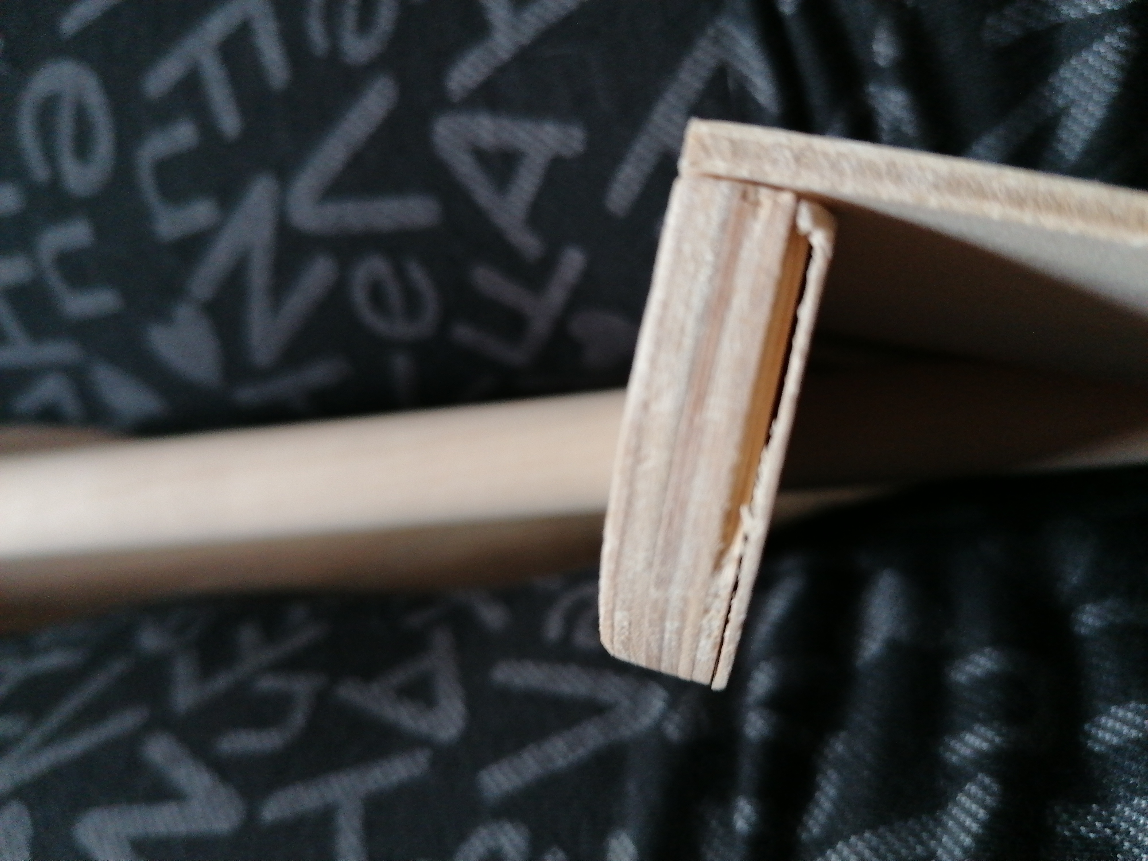 Фотография покупателя товара Лопата деревянная большая, размер: 72 × 14.5 см, d черенка: 1,4 см - Фото 5