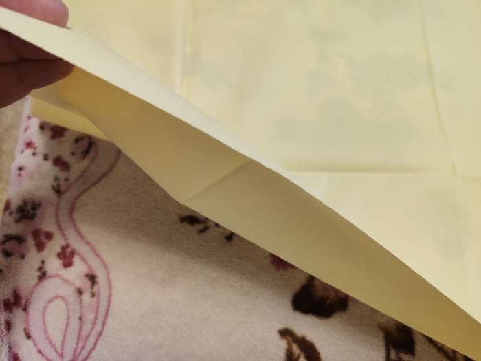 Фотография покупателя товара Клеёнка с ПВХ-покрытием на нетканной основе 50х70 см, цвета МИКС - Фото 5