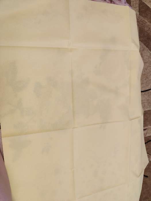 Фотография покупателя товара Клеёнка с ПВХ-покрытием на нетканной основе 50х70 см, цвета МИКС - Фото 4