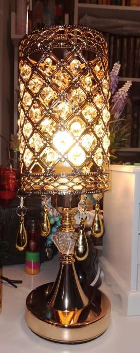 Фотография покупателя товара Лампа настольная "Арабеск" Е27 40W 220В 36х11,5х11,5 см RISALUX