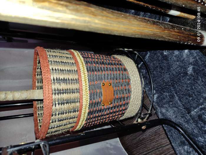 Фотография покупателя товара Шнур для вязания 100% полиэфир, ширина 5 мм 100м (терракот)