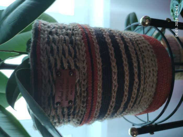 Фотография покупателя товара Шнур для вязания 100% полиэфир, ширина 5 мм 100м (серый) - Фото 5