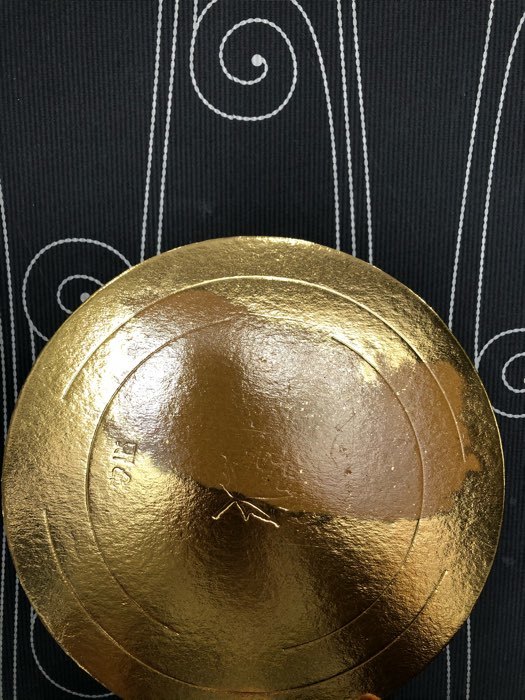 Фотография покупателя товара Подложка усиленная, 24 см, золото, 2,5 мм - Фото 9
