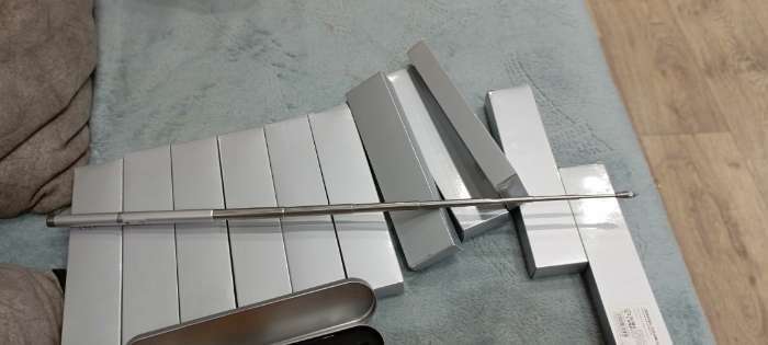 Фотография покупателя товара Лазерная указка, выдвижная, 3 в 1: 670 нм, от батареек 3×LR44, красный луч, 15×1 см - Фото 3