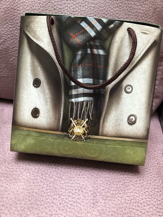 Фотография покупателя товара Подарочный набор "Любимому дедушке": шарф, ручка