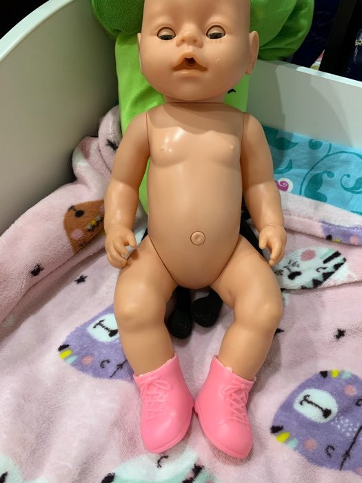 Фотография покупателя товара Ботинки для куклы «Бантики», длина подошвы: 6,5 см, 1 пара, цвет розовый - Фото 7