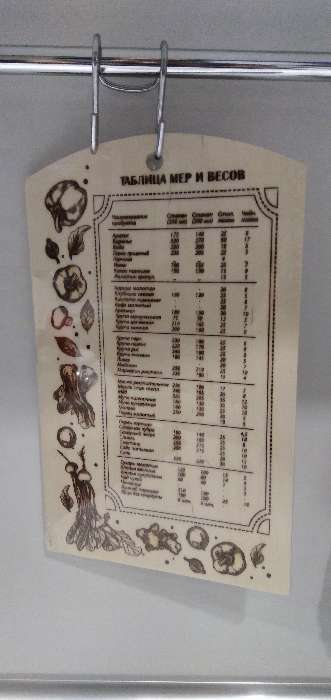 Фотография покупателя товара Доска разделочная деревянная Доляна «Мера веса», 30×18,5×0,6 см - Фото 3