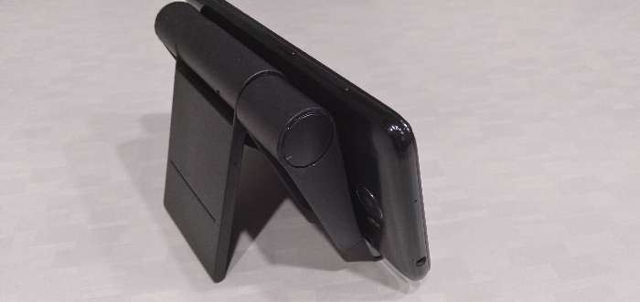Фотография покупателя товара Подставка для телефона Luazon, складная, регулируемая высота, чёрная - Фото 30