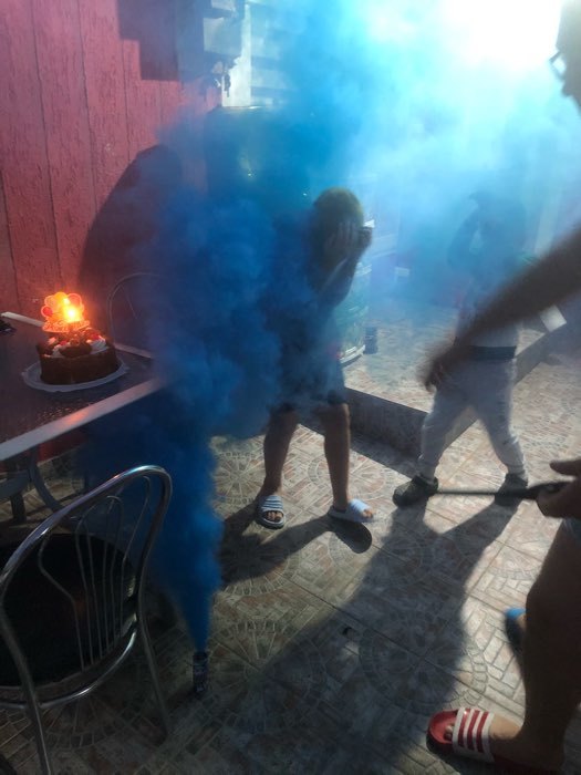 Фотография покупателя товара Цветной дым синий, заряд 1,75 дюйма, МАКСИ, очень высокая интенсивность, 30 сек, 11,5 см - Фото 24
