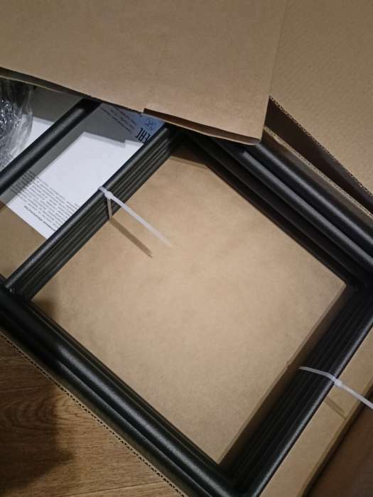 Фотография покупателя товара Стеллаж напольный шестиярусный, 29×29×158,5 см, цвет чёрный