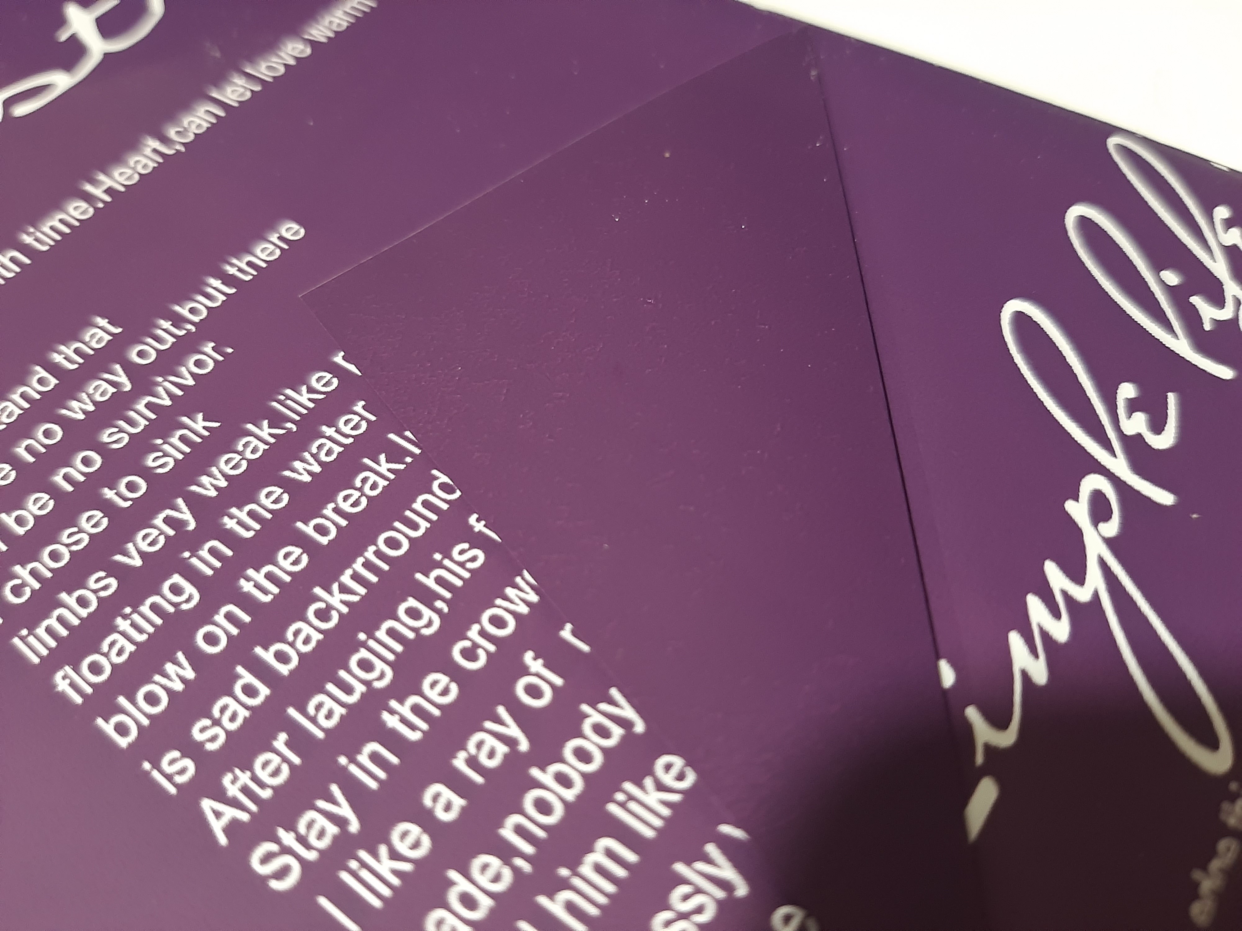 Фотография покупателя товара Пленка для цветов матовая "Новости Love", темно-фиолетовый, 60 х 60 см - Фото 2