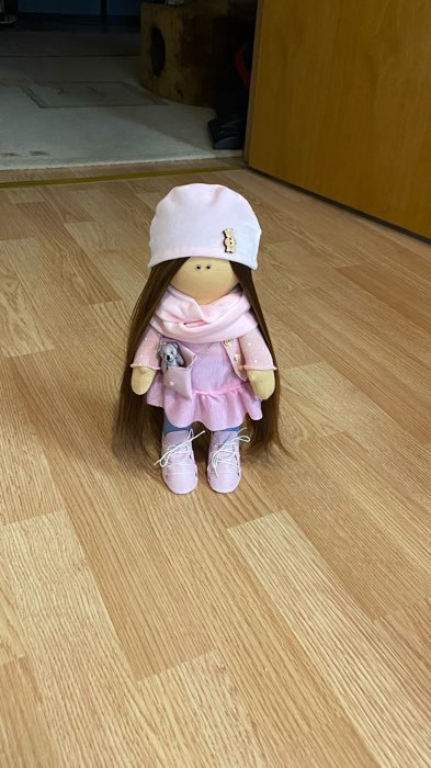 Фотография покупателя товара Набор для шитья. Интерьерная кукла «Хэлли», 30 см - Фото 3