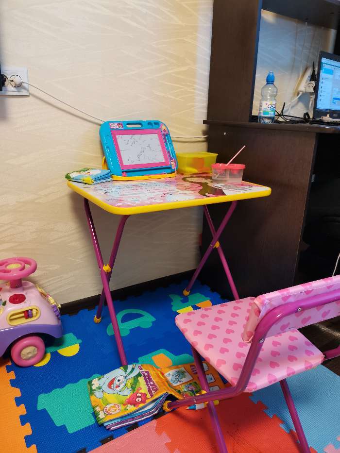Фотография покупателя товара Комплект детской мебели «Познайка. Маленькая принцесса» складной - Фото 9