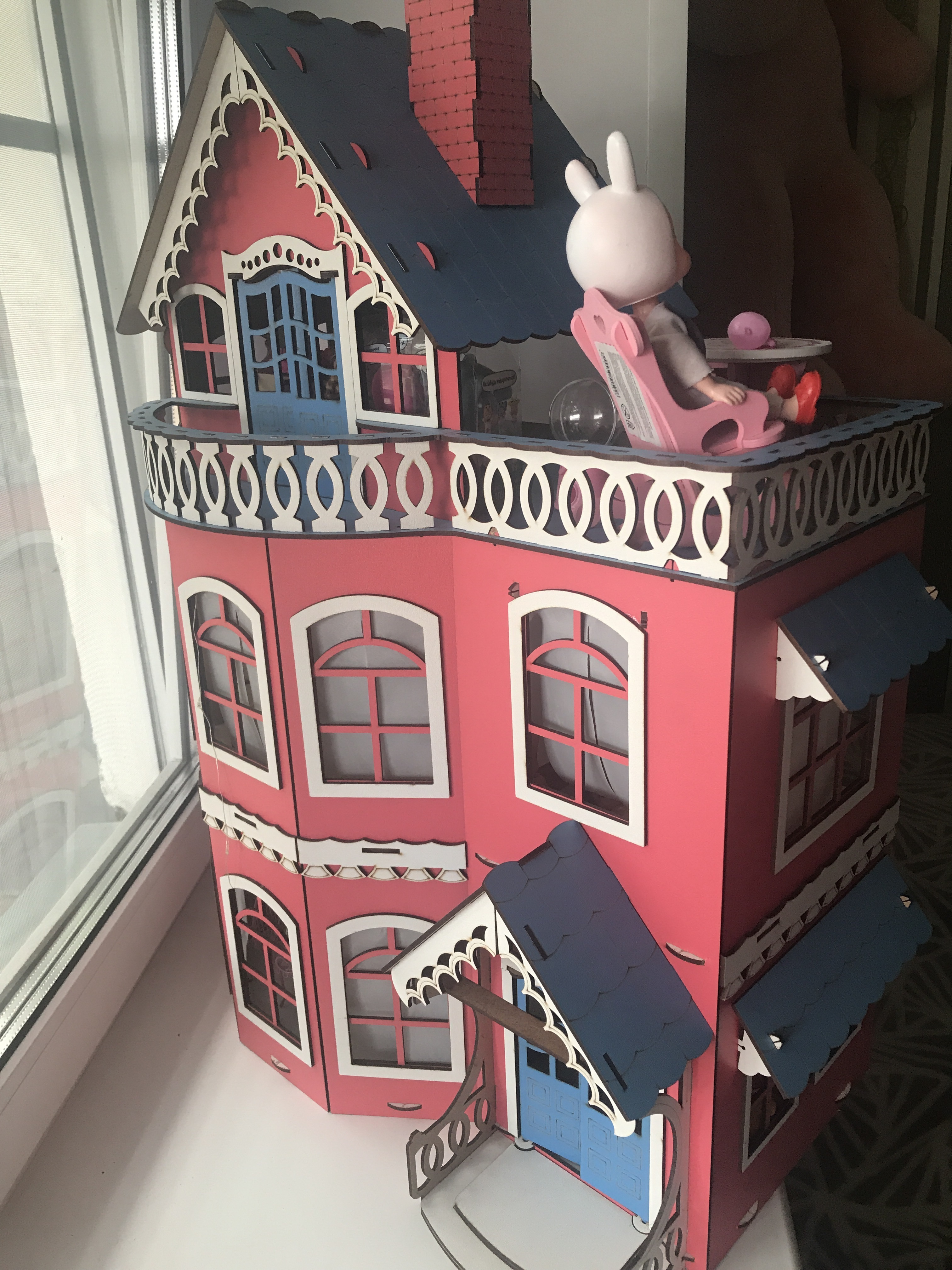 Фотография покупателя товара Кукольный домик «Николь» - Фото 10
