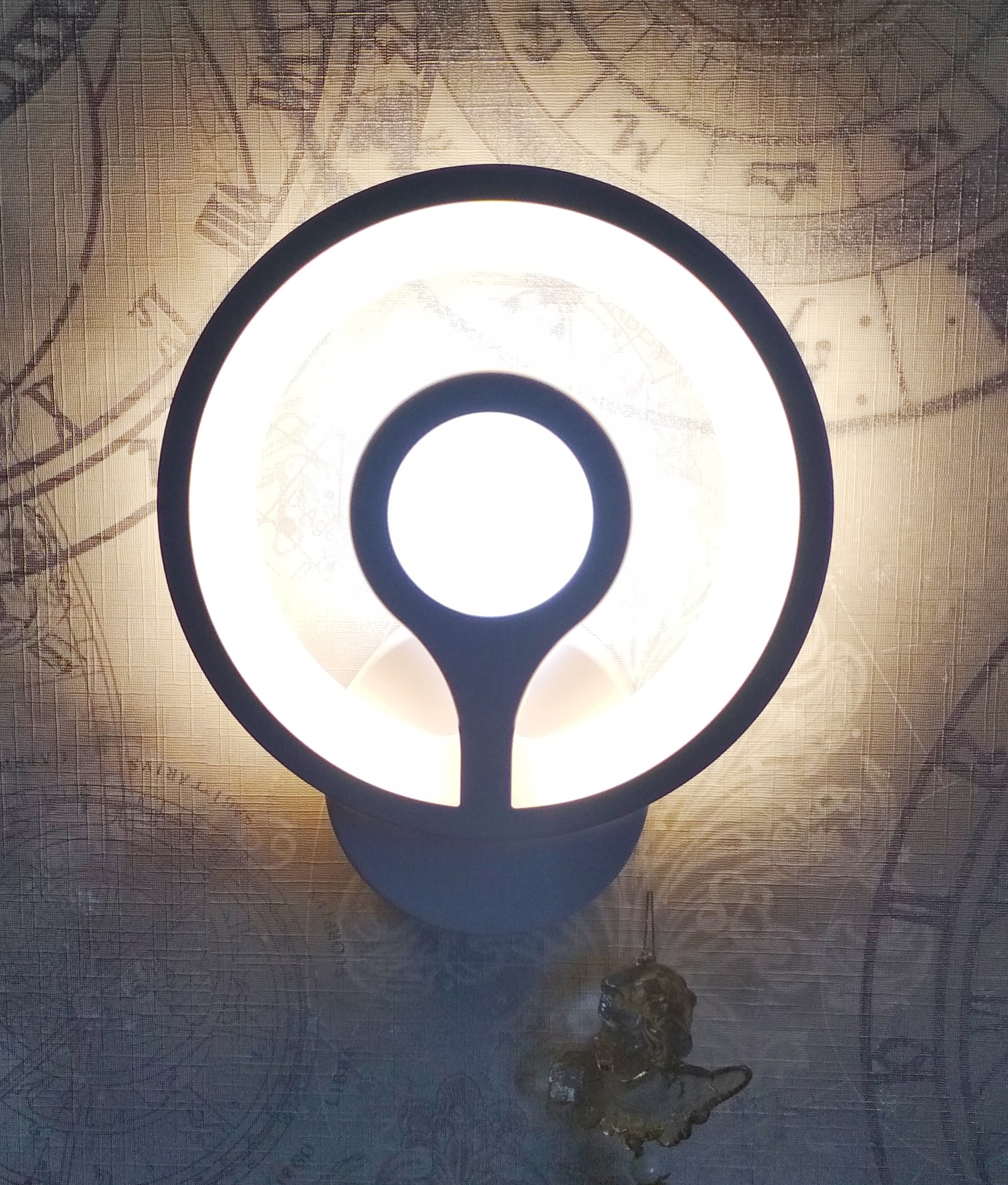 Фотография покупателя товара Бра «Антураж» 1×11 Вт LED 3000К/6000К 23×19×5 см - Фото 2