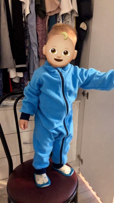 Фотография покупателя товара Комбинезон для мальчика, цвет голубой, рост 80-86 см (24) - Фото 3