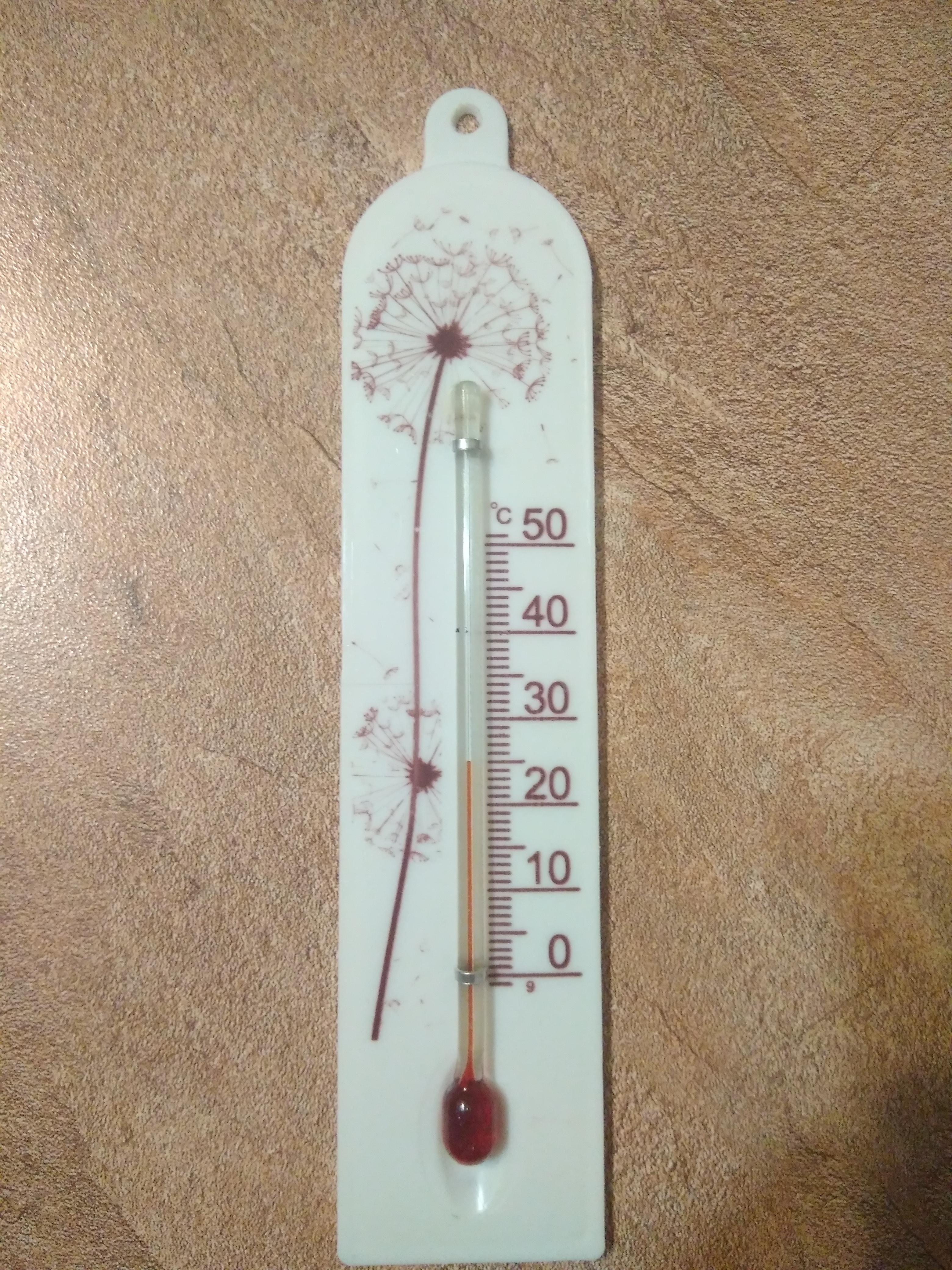 Фотография покупателя товара Термометр комнатный для измерения температуры "Стиль" в блистере, микс - Фото 1