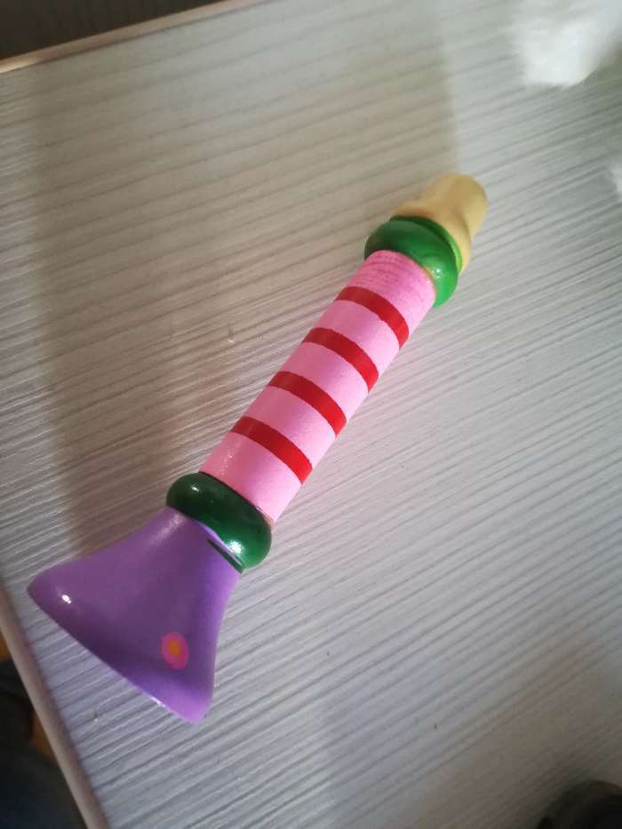 Фотография покупателя товара Музыкальная игрушка «Дудочка на веревочке», высокая, цвета МИКС - Фото 19