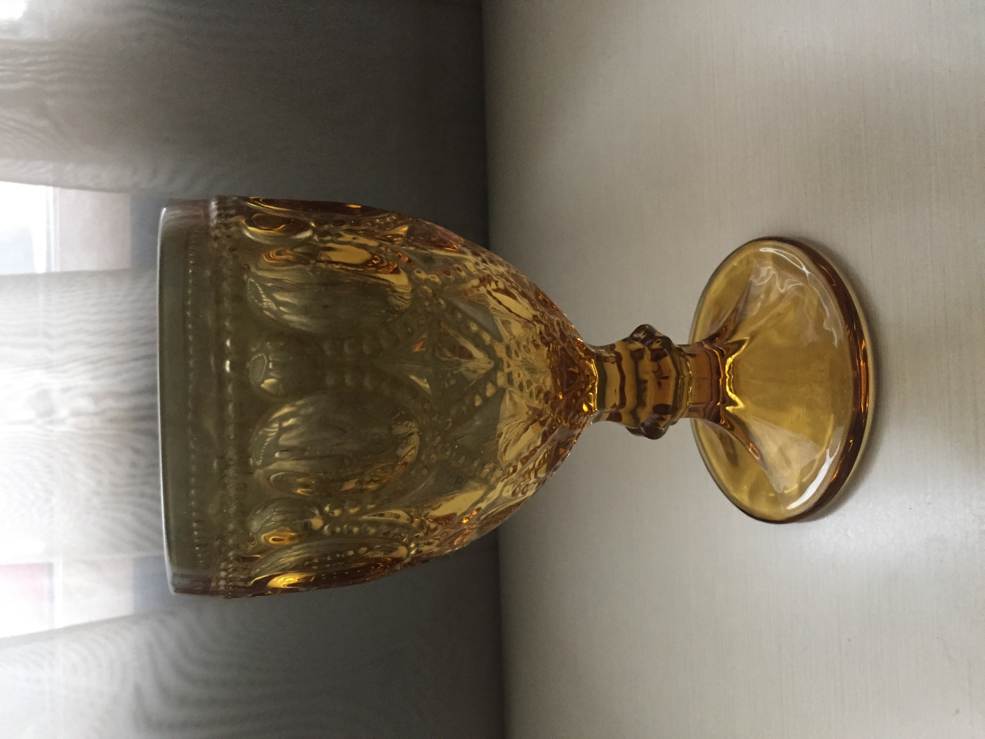 Фотография покупателя товара Набор бокалов из стекла Magistro «Варьете», 320 мл, 6 шт, цвет жёлтый
