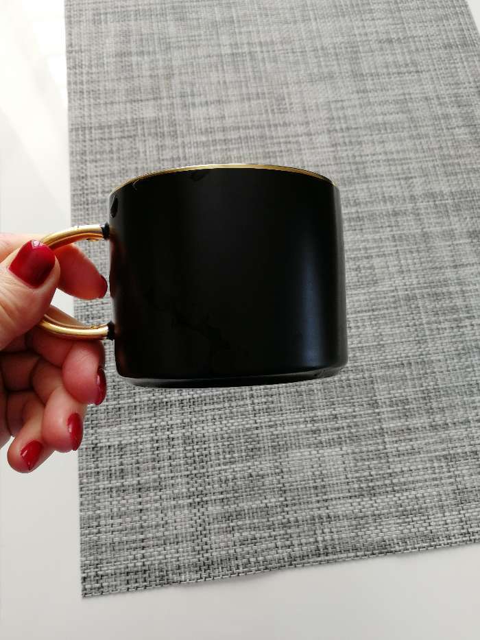 Фотография покупателя товара Чайная пара керамическая с ложкой «Силуэт», 2 предмета: кружка 260 мл, тарелка d=19,6 см, рисунок МИКС - Фото 5