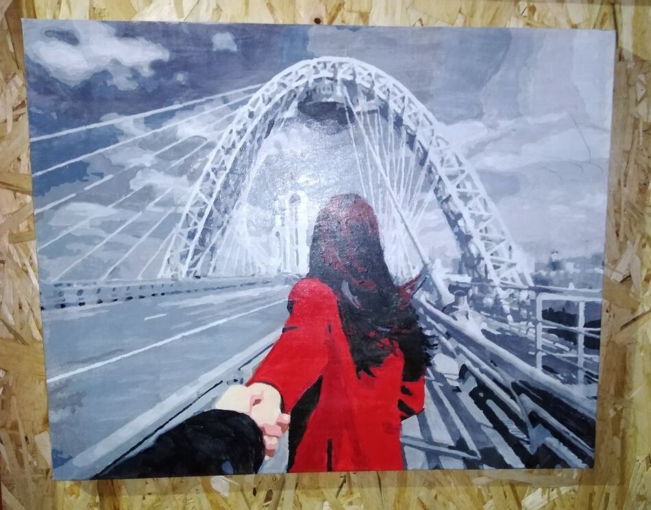 Фотография покупателя товара Картина по номерам «Следуй за мной - мост» 40х50 см - Фото 1