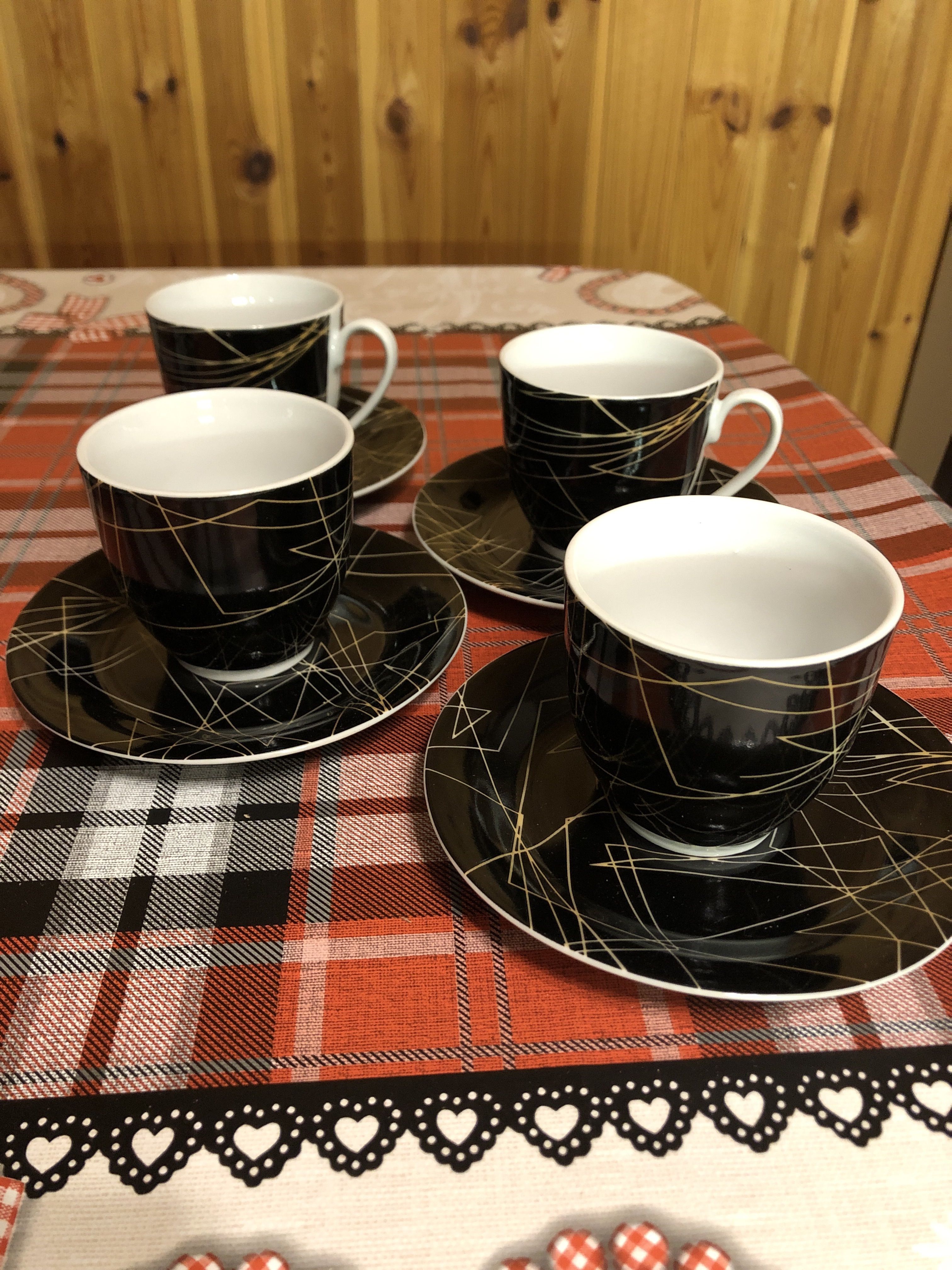Фотография покупателя товара Чайная пара керамическая Доляна «Кассиопея», 2 предмета: чашка 200 мл, блюдце d=14,5 см - Фото 4