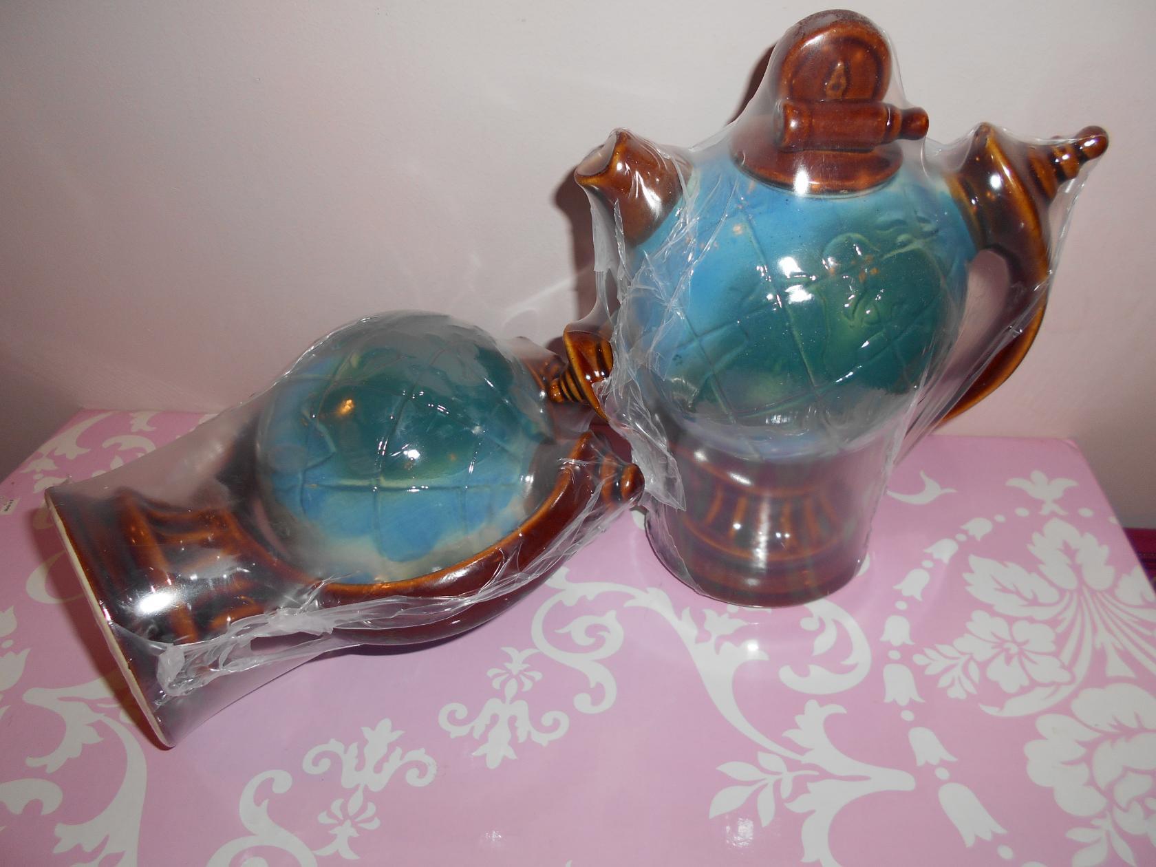 Фотография покупателя товара Чайник для заварки "Глобус", цветной, керамика, 0.75 л - Фото 4