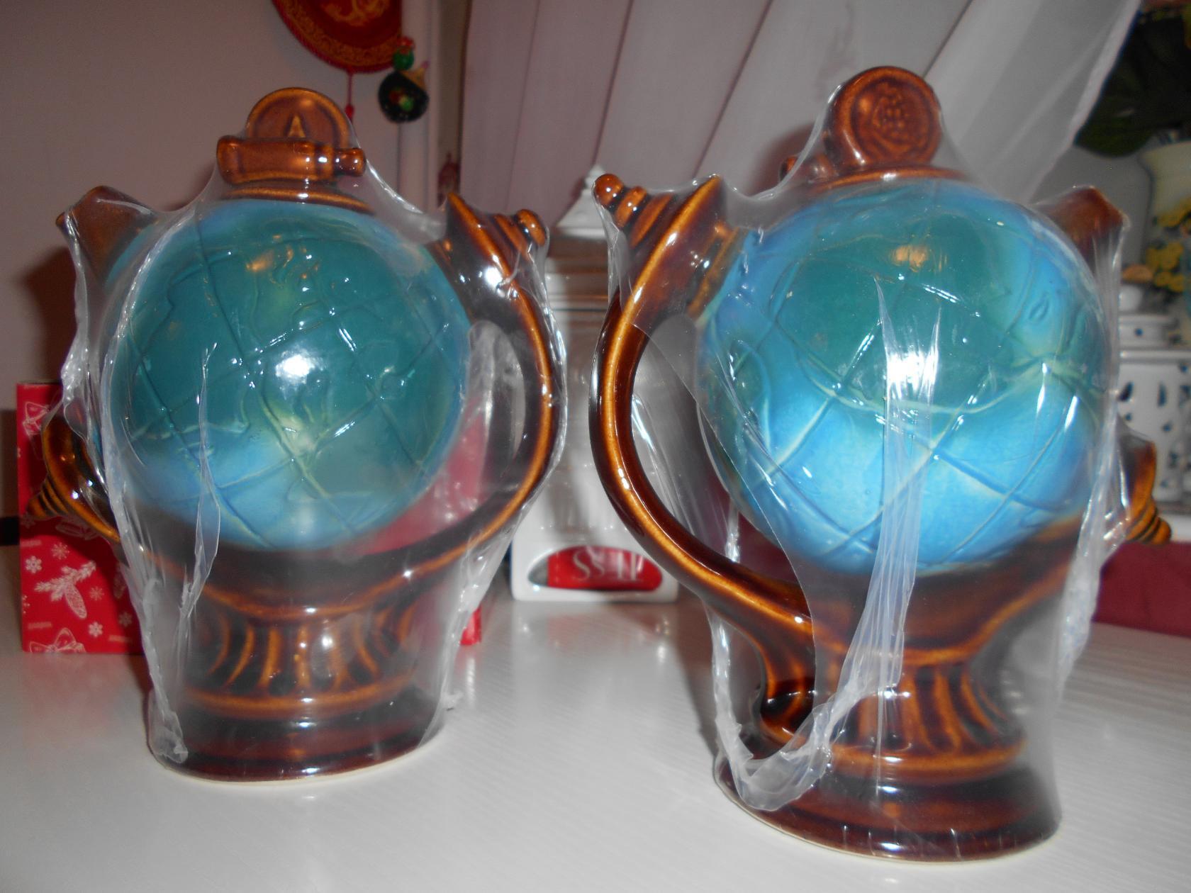 Фотография покупателя товара Чайник для заварки "Глобус", цветной, керамика, 0.75 л