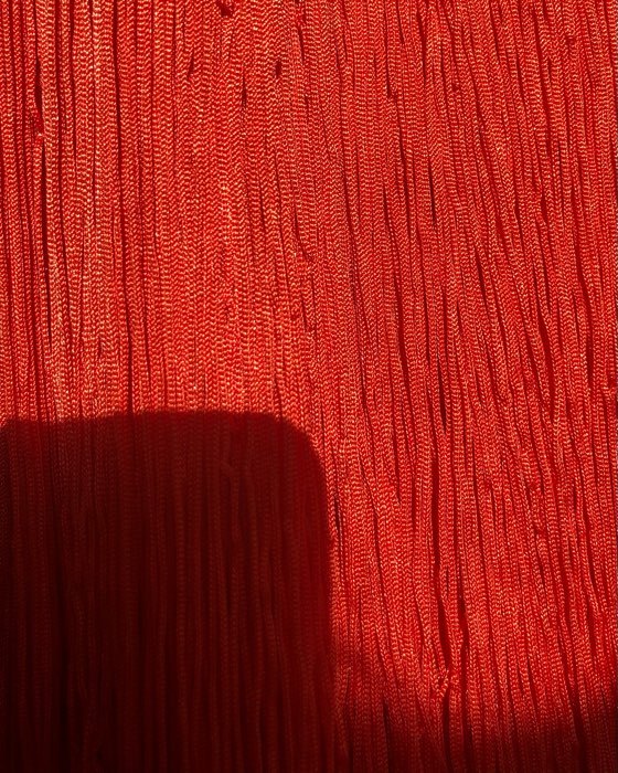 Фотография покупателя товара Тесьма декоративная «Бахрома», 30 см, 5 ± 1 м, цвет оранжевый - Фото 1