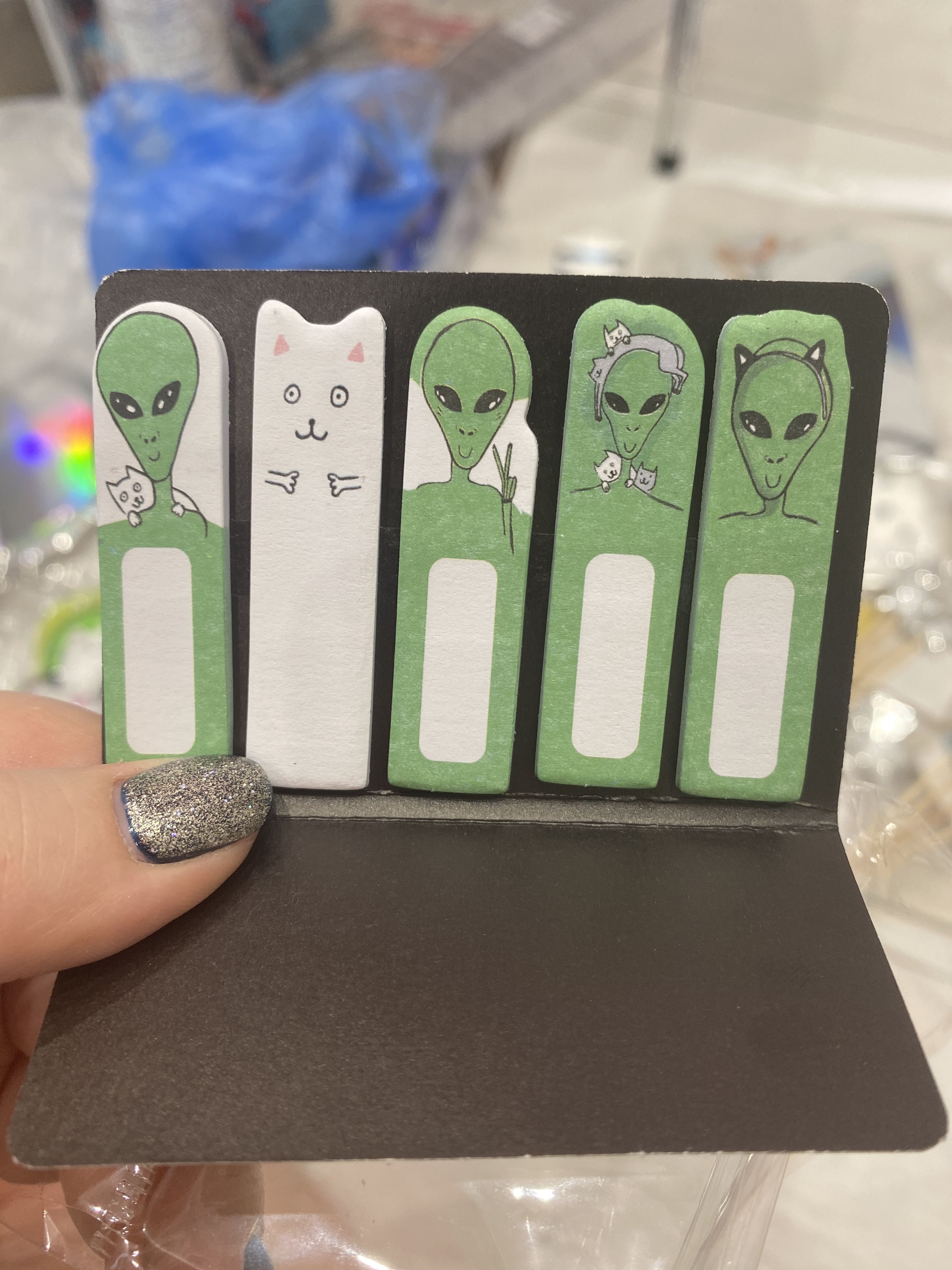 Фотография покупателя товара Набор стикеров-закладок «Неземной особе», 5х8см - Фото 1