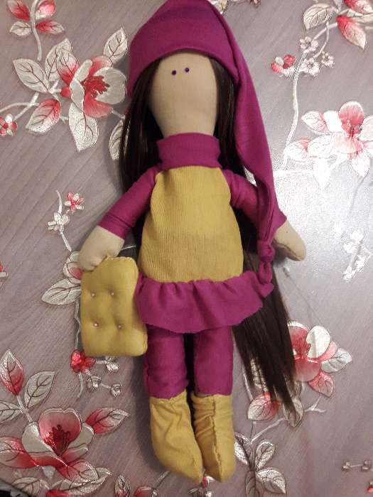 Фотография покупателя товара Набор для шитья. Интерьерная кукла «Сьюзен», 30 см - Фото 4