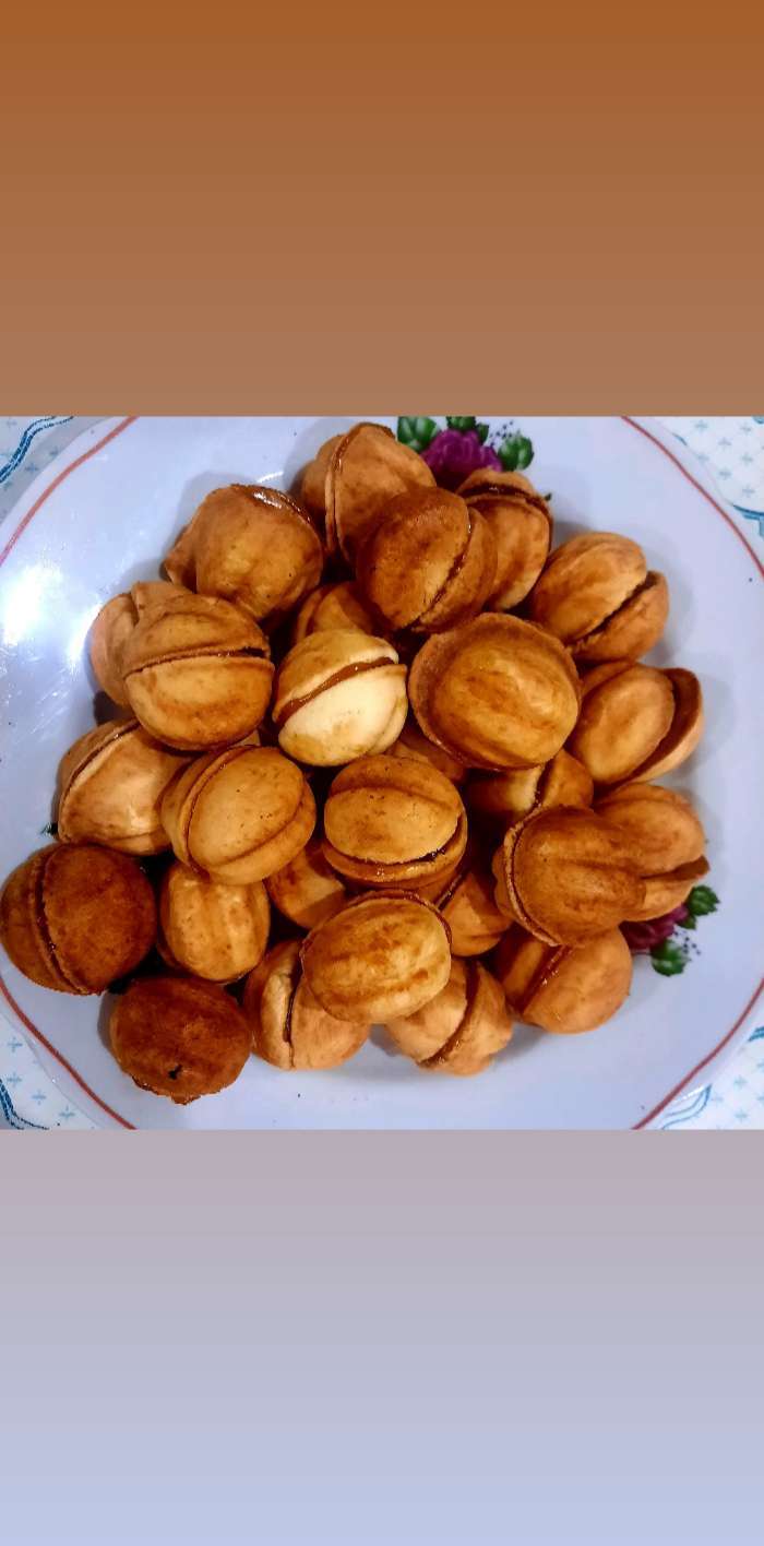 Фотография покупателя товара Форма для выпечки печенья "12 орешков", литой алюминий - Фото 9