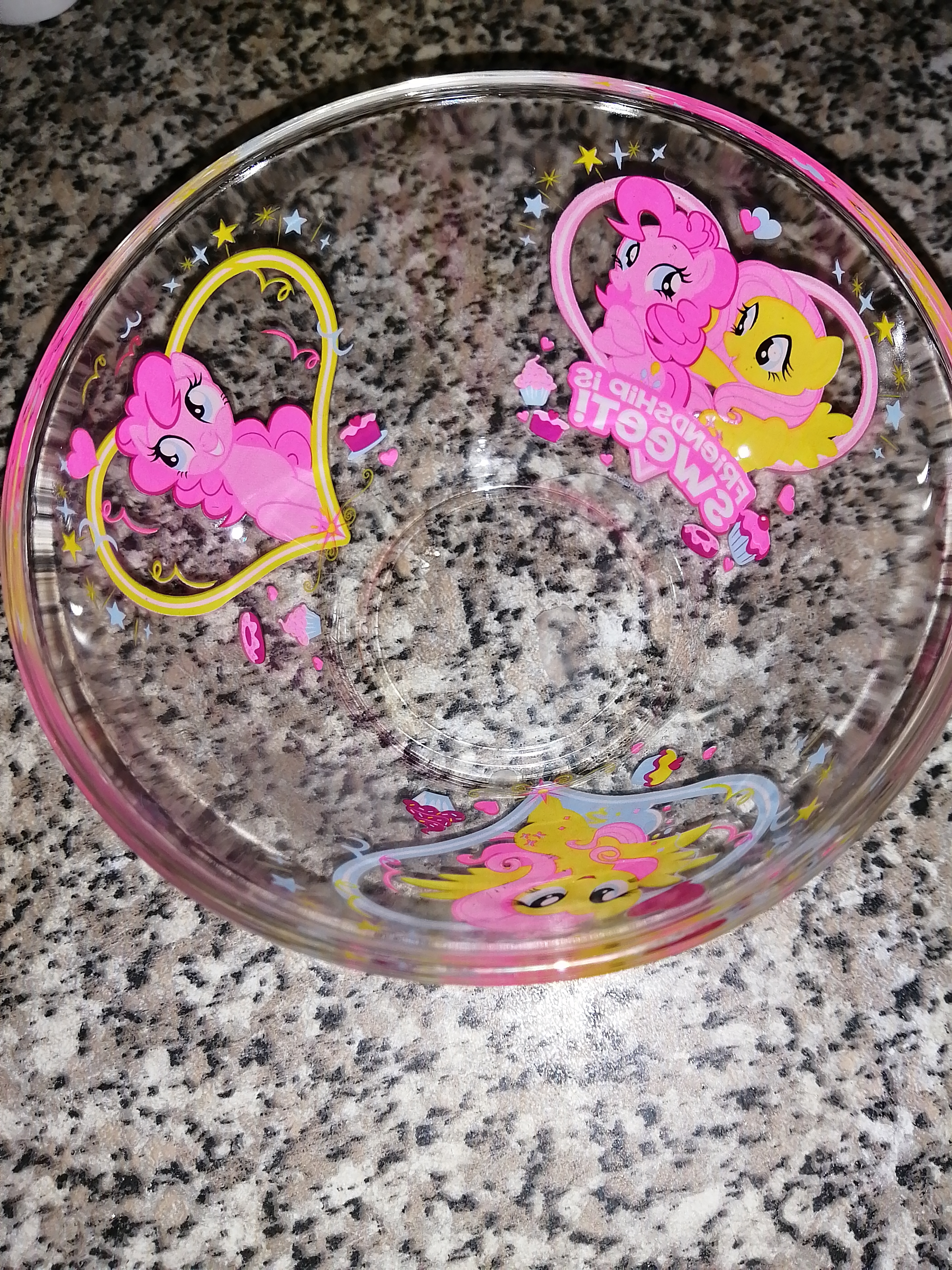 Фотография покупателя товара Набор Hasbro My Little Pony, 3 предмета: кружка 250 мл, салатник d=12,8 см, тарелка 19,3 см, в подарочной упаковке - Фото 1