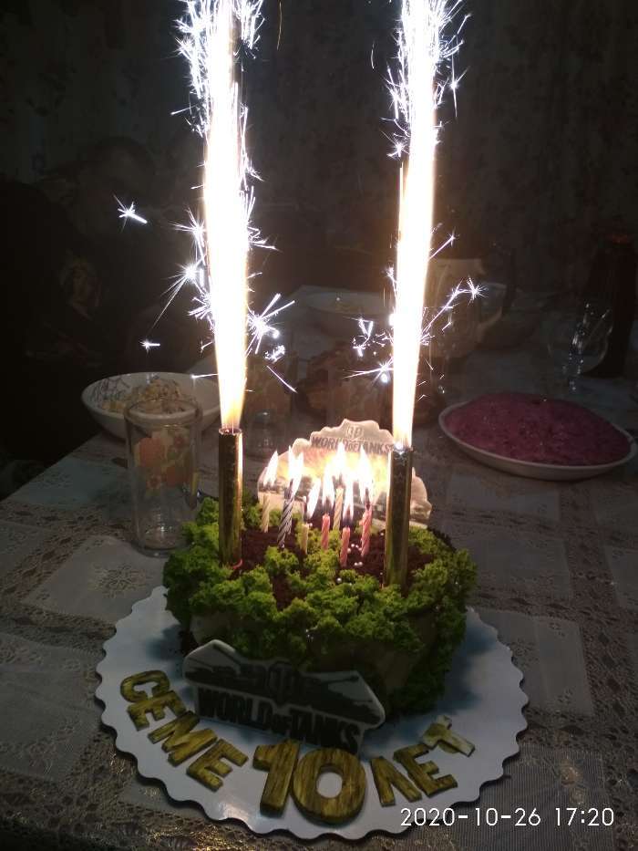 Фотография покупателя товара Незадуваемые свечи для торта "Спираль", набор: 10 шт и 10 подставок - Фото 12