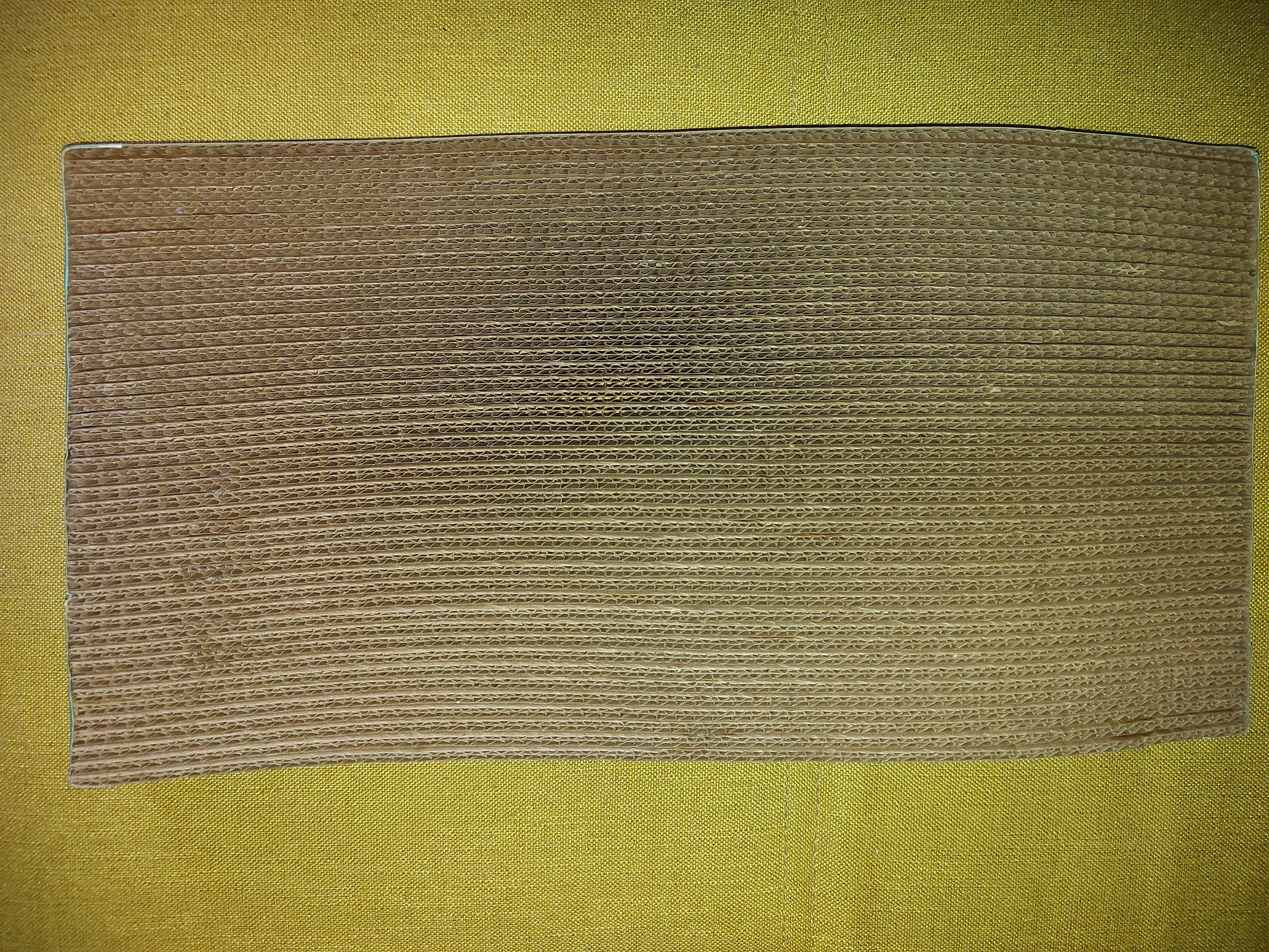 Фотография покупателя товара Когтеточка из картона Avocat волна, 45.5 × 19 × 3.5 см - Фото 4
