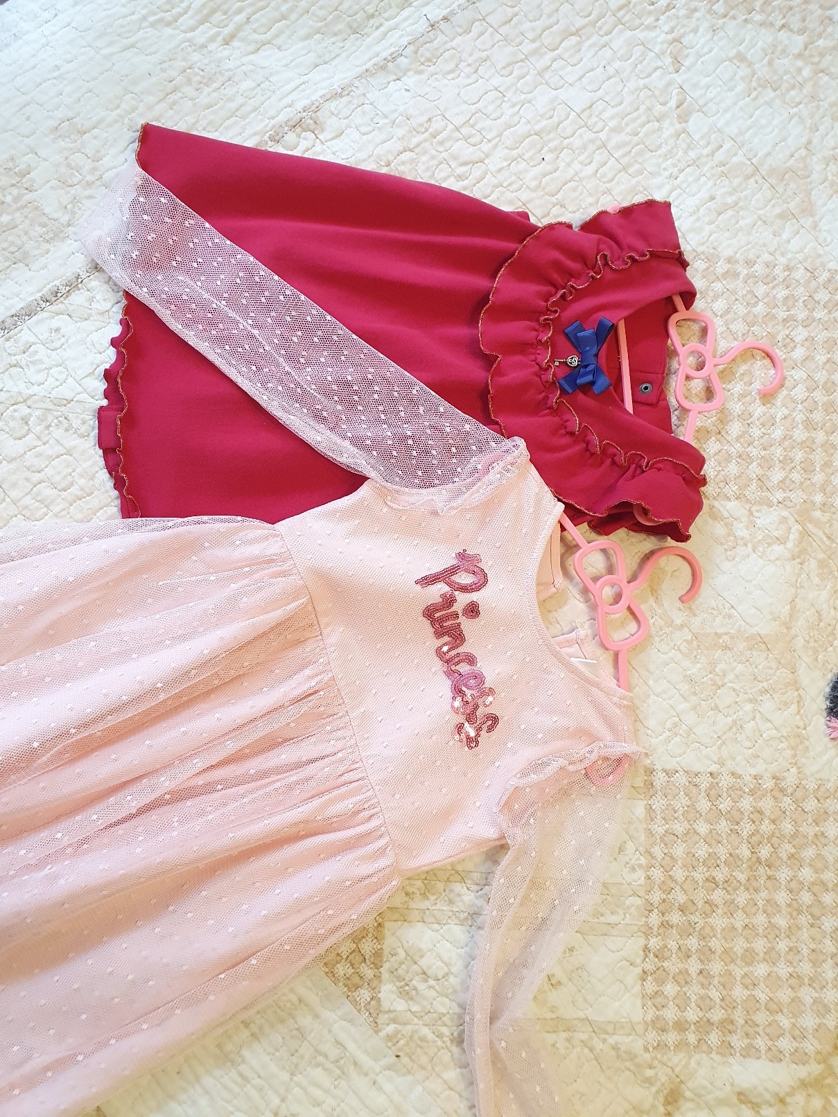 Фотография покупателя товара Плечики для одежды детские, размер 30-34, цвет МИКС